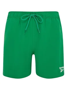 Reebok Szorty kąpielowe "Yale" w kolorze zielonym - Kąpielówki męskie - miniaturka - grafika 1