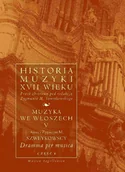 Książki o kulturze i sztuce - Historia Muzyki Xvii Wieku Muzyka We Włoszech V - miniaturka - grafika 1