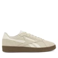 Półbuty męskie - Sneakersy Reebok Club C Grounds Uk 100033075-M Beżowy - miniaturka - grafika 1