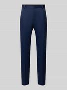 Spodnie męskie - Spodnie z zakładkami w pasie o kroju regular fit z dodatkiem wiskozy model ‘Teagen’ - miniaturka - grafika 1