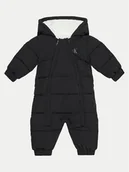 Kombinezony dla dzieci - Calvin Klein Jeans Kombinezon zimowy IN0IN00243 Czarny Regular Fit - miniaturka - grafika 1