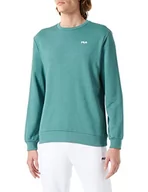 Bluzy męskie - FILA Bluza męska BRUSTEM Crew Blue Spruce, S, Blue Spruce, S - miniaturka - grafika 1