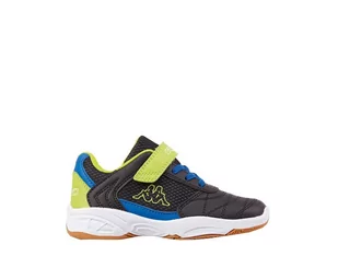 Buty dziecięce Kappa Droum Czarno-Limonkowe 260819MFK-1133 26 - Buty dla dziewczynek - miniaturka - grafika 1