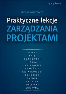 Praktyczne lekcje zarządzania projektami - E-booki - biznes i ekonomia - miniaturka - grafika 1