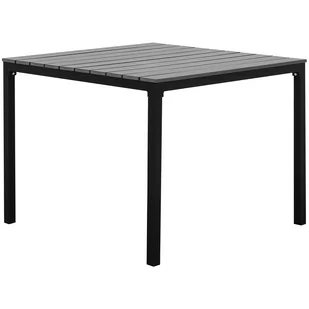 Beliani Stół ogrodowy szary 95 x 95 cm PRATO - Stoły ogrodowe - miniaturka - grafika 1