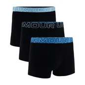 Majtki męskie - Męska bielizna treningowa (3-pack) Under Armour M UA Perf Cotton 3in - czarna - miniaturka - grafika 1
