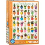 Puzzle - Eurographics Puzzle - Cactus and Succulents, 1000 części - miniaturka - grafika 1