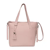 Torebki damskie - Tuc Tuc Torba na chleb + podkładka do przewijania Love, różowa, miejska, Rosa, Urban - miniaturka - grafika 1