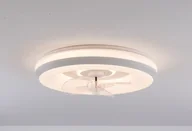 Wentylatory sufitowe - Wentylator sufitowy lampa sufitowa ściemnialna z oświetleniem LED i pilotem sypialnia do salonu - miniaturka - grafika 1