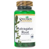 Suplementy naturalne - SWANSON Astragalus 470 mg 100 kapsułek - miniaturka - grafika 1