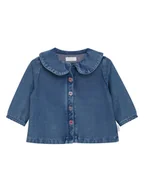Kaftaniki dla niemowląt - Noppies Bluzka dżinsowa w kolorze niebieskim - miniaturka - grafika 1