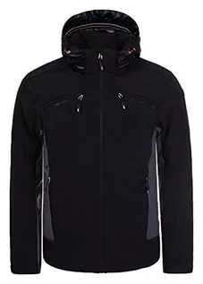 Kurtki męskie - Icepeak ICEPEAK Męska kurtka Softshell Carter, czarny, l 857952380I - grafika 1