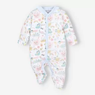 Pajacyki dla niemowląt - Pajac niemowlęcy SUNNY z bawełny organicznej dla dziewczynki-62 - miniaturka - grafika 1