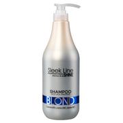 Szampony do włosów - Stapiz Sleek Line Blond Shampoo szampon do włosów blond zapewniający platynowy odcień 1000ml - miniaturka - grafika 1