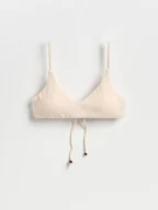 Stroje kąpielowe - Reserved - Góra od stroju plażowego - kremowy - miniaturka - grafika 1