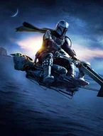 Puzzle - PUZZLE STAR WARS Mandalorian + IMIĘ Pudełko 120 el. - miniaturka - grafika 1