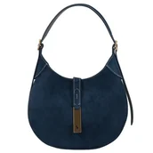 Torebki damskie - POLO RALPH LAUREN Polo ID Torba na ramię Skórzany 25 cm niebieski - miniaturka - grafika 1