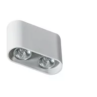 Lampy sufitowe - Azzardo Plafon Vision AZ1744 podwójna oprawa w kolorze białym AZ1744 - miniaturka - grafika 1