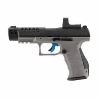 Wiatrówki pistolety - Pistolet wiatrówka Walther Q5 Match 5" Combo SET 4,5 mm - miniaturka - grafika 1