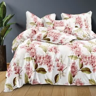 Pościel - Pościel Satyna Bawełniana 180X200 - Kwiaty Bzu - miniaturka - grafika 1