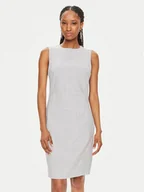 Sukienki - Calvin Klein Sukienka koktajlowa K20K207577 Szary Slim Fit - miniaturka - grafika 1