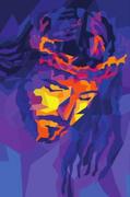 Kolorowanki, wyklejanki - Haft diamentowy Jezus w koronie cierniowej - miniaturka - grafika 1