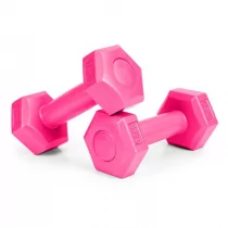 Hantle fitness zestaw hantelki ciężarki - różowy - Apteczki i materiały opatrunkowe - miniaturka - grafika 1