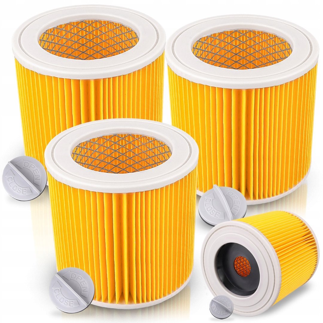3x FILTR WZMOCNIONY DO KARCHER A2004 WD3 V17 V15 WD2 V12 V15 MV2 MV3 SE4001