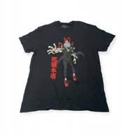 Koszulki męskie - Koszulka T-shirt męski okrągły dekolt SPENCER'S MY HERO ACADEMIA L - miniaturka - grafika 1