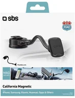 Uchwyty samochodowe do telefonów - Sbs tesupcrusslimcarb aktywny uchwyt do smartfona czarny 8018417408274 - miniaturka - grafika 1