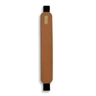 Gumka trzymająca planner, notes, kalendarz z uchwytem na długopis - BROWN - Etui na długopisy i pióra - miniaturka - grafika 1