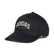 Czapki damskie - Czapka z daszkiem ADIDAS U VARSITY CAP JP4818 – Czarny - miniaturka - grafika 1