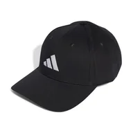 Czapki damskie - Czapka z daszkiem ADIDAS BB CAP COT NL JG0998 – Czarny - miniaturka - grafika 1