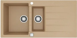 Zlew ALVEUS CADIT 80 beżowy G55 (1140502) - Zlewozmywaki - miniaturka - grafika 1