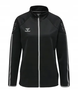 BLUZA KURTKA SPORTOWA DAMSKA HUMMEL CIMA ZIP R. S CZARNA ZAMEK KIESZENIE - Kurtki damskie - miniaturka - grafika 1