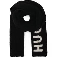 Apaszki i szaliki damskie - HUGO Wełniany szal Slogues - miniaturka - grafika 1