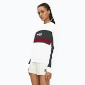 Bluzy damskie - Bluza damska FILA Lishui bright white/black - miniaturka - grafika 1