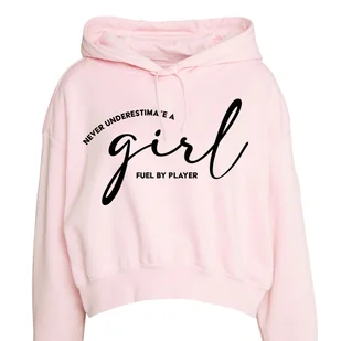 RÓŻOWA BLUZA Damska NEVER UNDERESTIMATE Girl Power Różne Wz Rozmiar 122 cm - Zestawy upominkowe - miniaturka - grafika 1