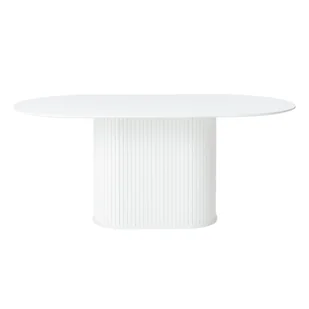 Okrągły stół 95x180 cm Nola – Unique Furniture - Stoły - miniaturka - grafika 1