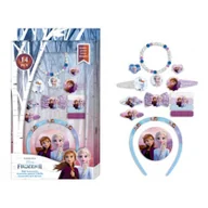 Zabawy w naśladowanie dorosłych - Zestaw biżuterii i akcesoriów do włosów 14el. Kraina Lodu 2. Frozen 2 WD21619 Kids Euroswan - miniaturka - grafika 1