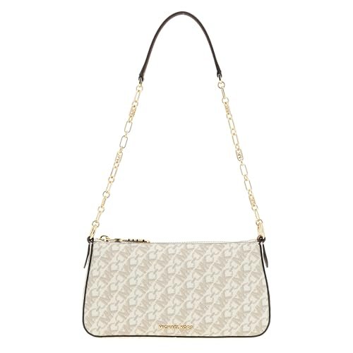 Michael Kors Damska torba na rękę MD Chain POUCHETTE, Wanilia/Lugg