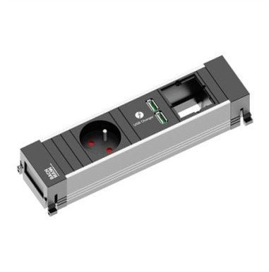 BACHMANN Power Frame 1x UTE Francja 1x USBCharger 1x ABD Power 0.1m GST18