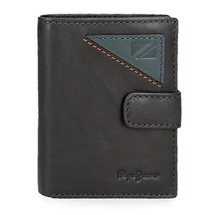 Pepe Jeans Striking Portfel, morski, única, Portfolio kliknij - Portfele - miniaturka - grafika 1