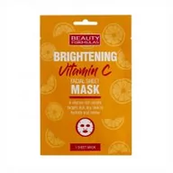 Maseczki do twarzy - Beauty Formulas Brightening Vitamin C rozjaśniająca maska do twarzy z witaminą C - miniaturka - grafika 1