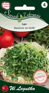 Nasiona i cebule - Legutko sp. z o.o Nasiona na kiełki, len, 10g - miniaturka - grafika 1