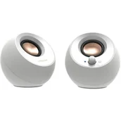 Głośniki komputerowe - CREATIVE Pebble V3 2.0 Biały 51MF1700AA002 - miniaturka - grafika 1