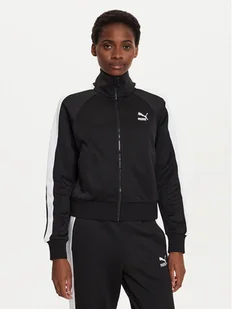 Puma Bluza Iconic T7 627994 Czarny Regular Fit - Bluzy damskie - miniaturka - grafika 1