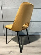 Krzesła - Krzesło tapicerowane GOTI TRUFLE VELVET - miniaturka - grafika 1