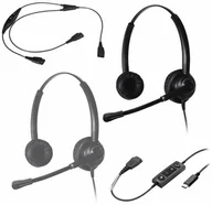 Sprzęt konferencyjny i radiowęzłowy - Zestaw szkoleniowy PRO do komputera USB-C z słuchawkami na dwoje uszu - miniaturka - grafika 1