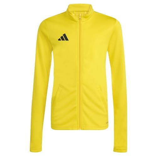 adidas uniseks-kind Entrada26 Track Jacket Kids, team yellow/black, 5-6 Years